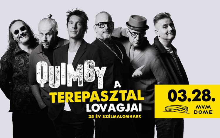 A Quimby új dalokkal készül márciusi jubileumi koncertjére